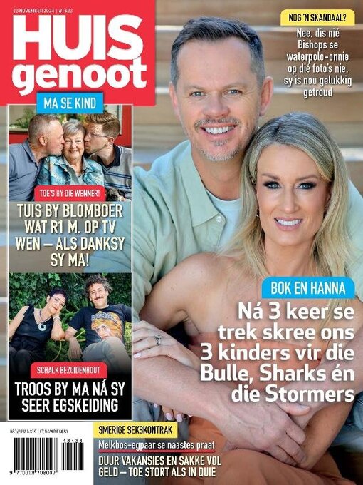 Title details for Huisgenoot by Media 24 Ltd - Available